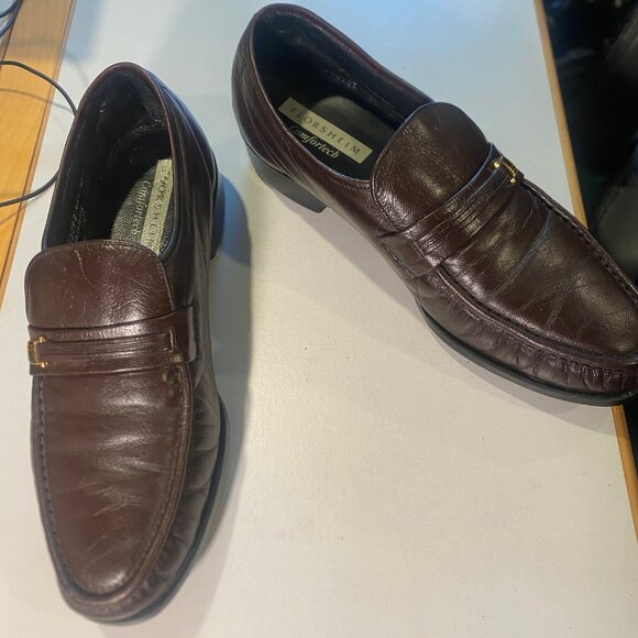 Florsheim - Size 10M - Men’s‎ Riva Brown Leather Loafers Slip-On Shoes main image 14